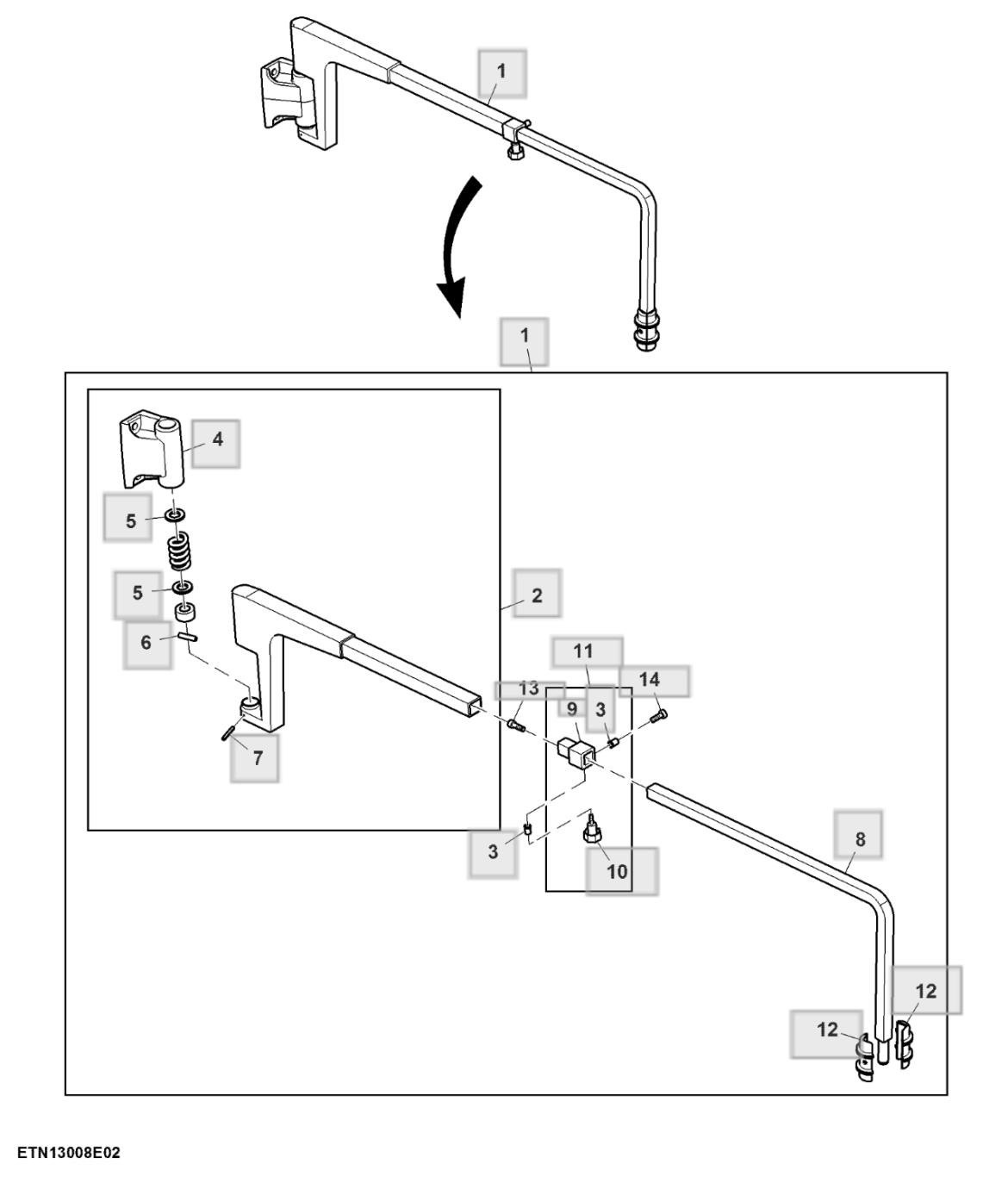 Gương chiếu hậu RH - ST830821